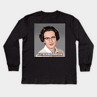 Katherine Johnson Kids Long Sleeve T-Shirt